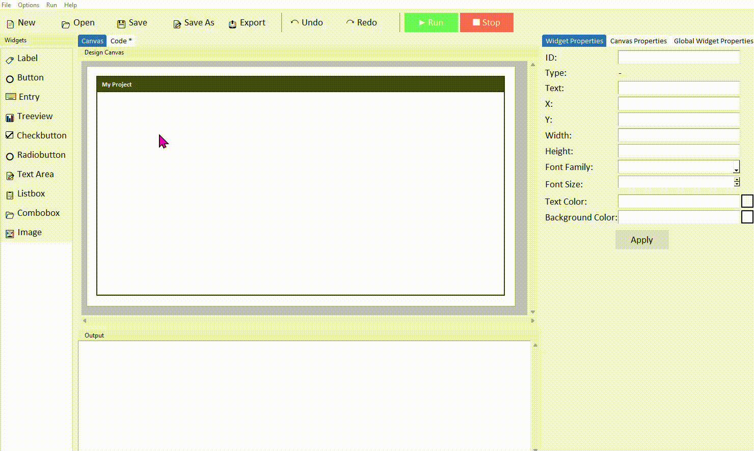 Adding a checkbutton to the canvas